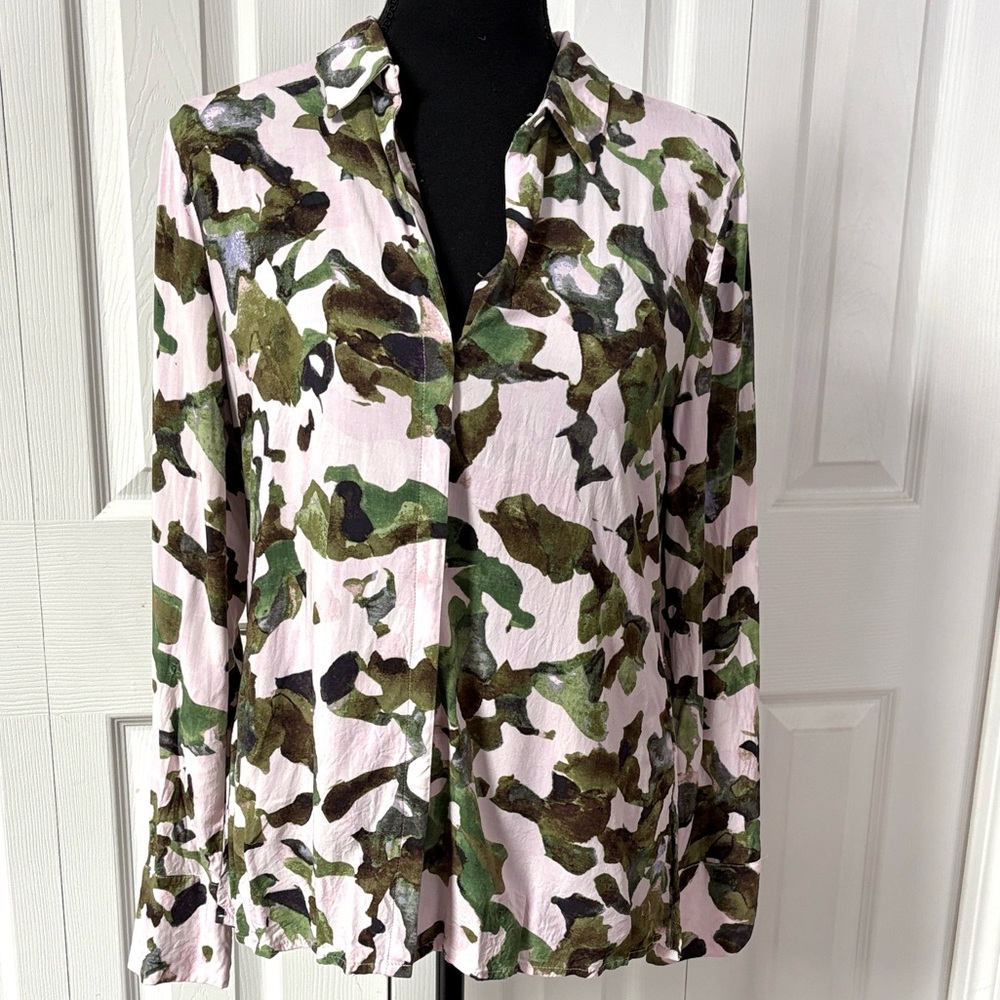 Crosby Camo Button Up Shirt